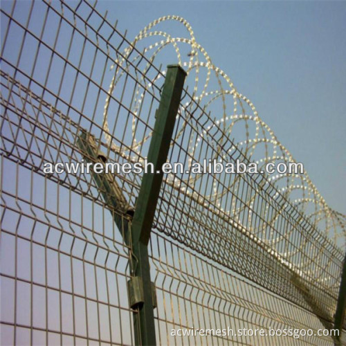 barbed wire razor wire mesh wall spike